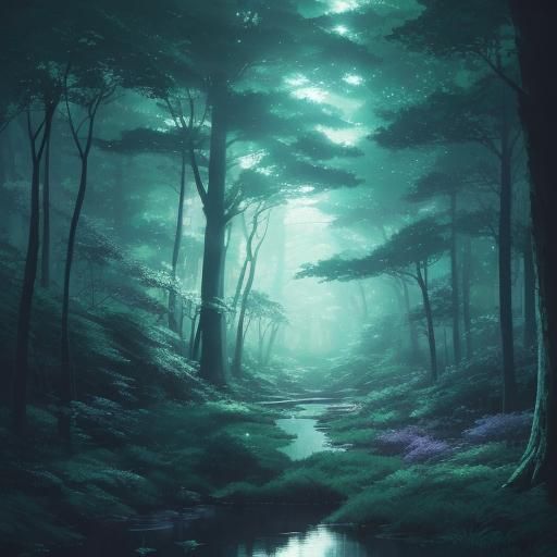 The Forest - AI Generated Artwork - NightCafe Creator