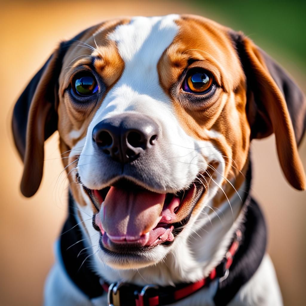 Happy beagle