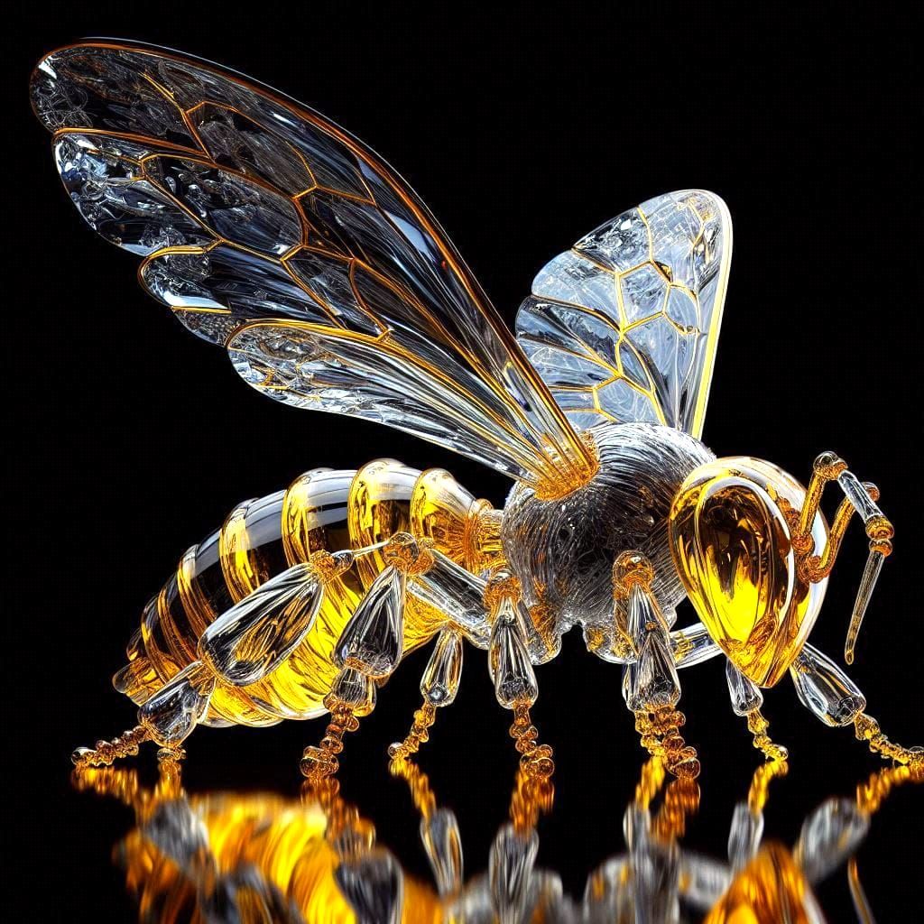 Golden Crystal Bee