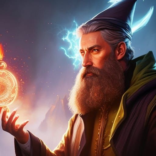 a wizard - AI Generated Artwork - NightCafe Creator