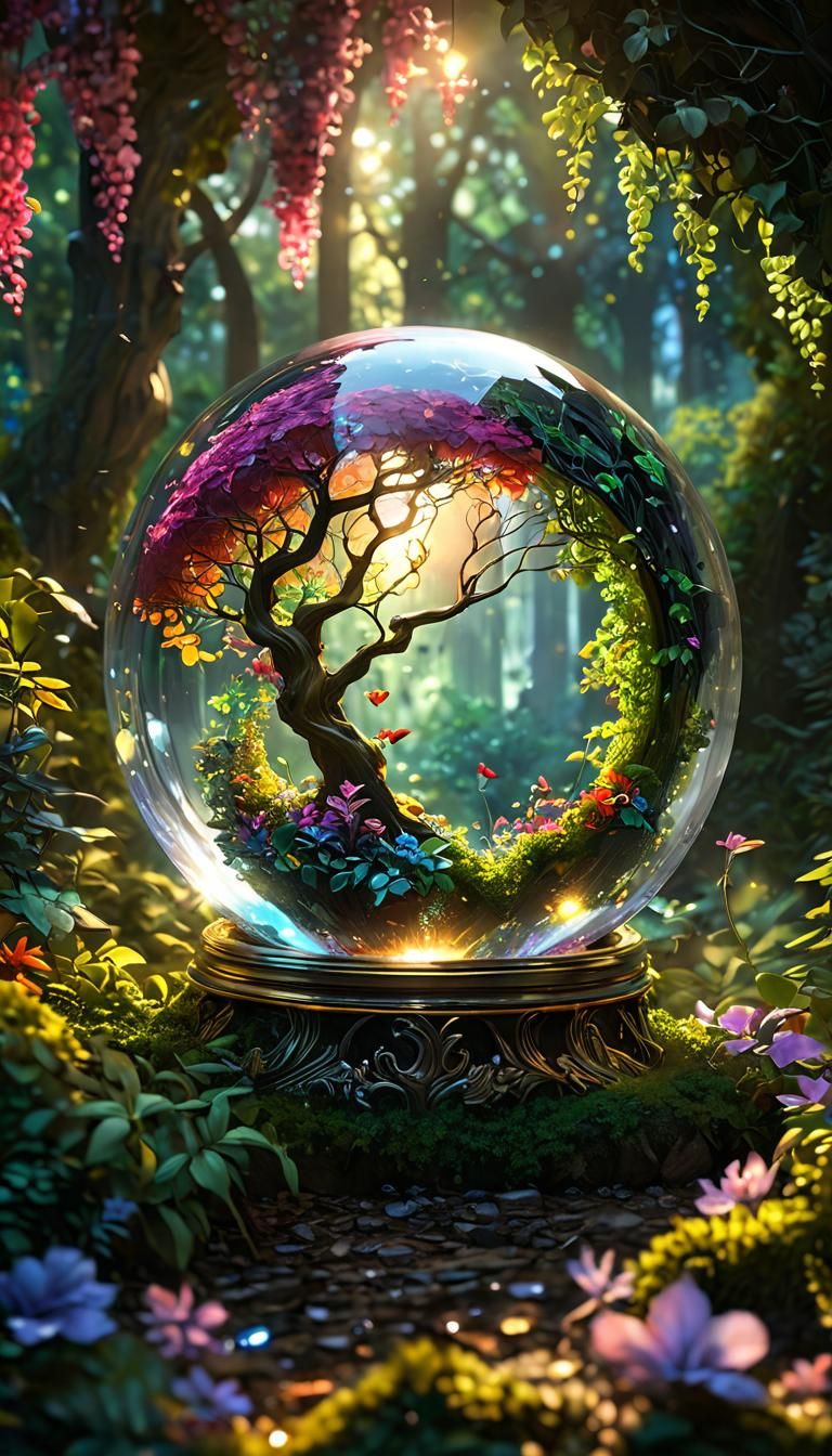 Enchanted forest   by @Moni