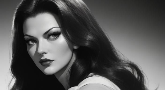 Julie Strain:   “Horror model, Horror Posters, Halloween creatures, horror content for vampire parties.” “Evil Dead comical horror film post...