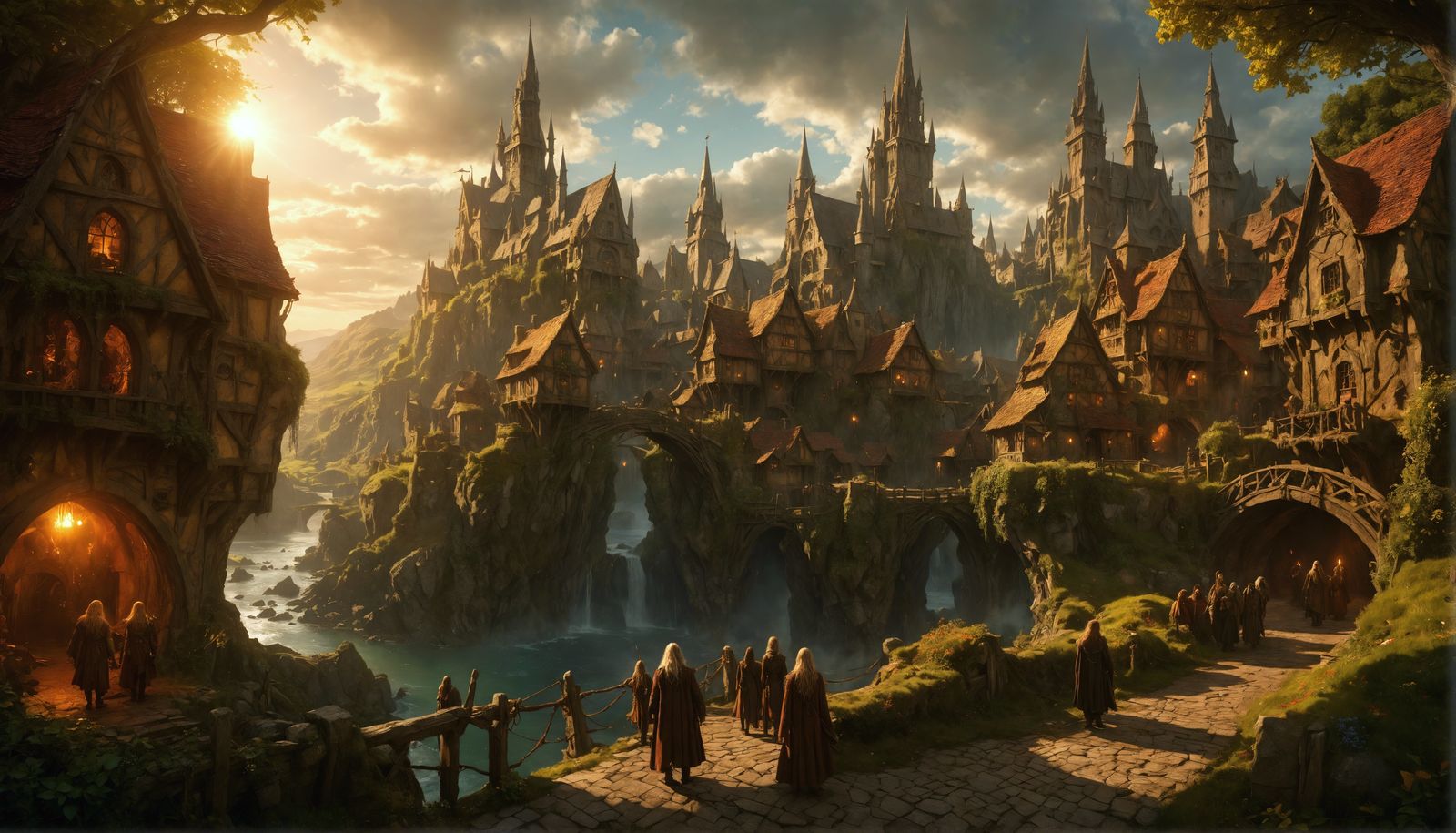 elven town...