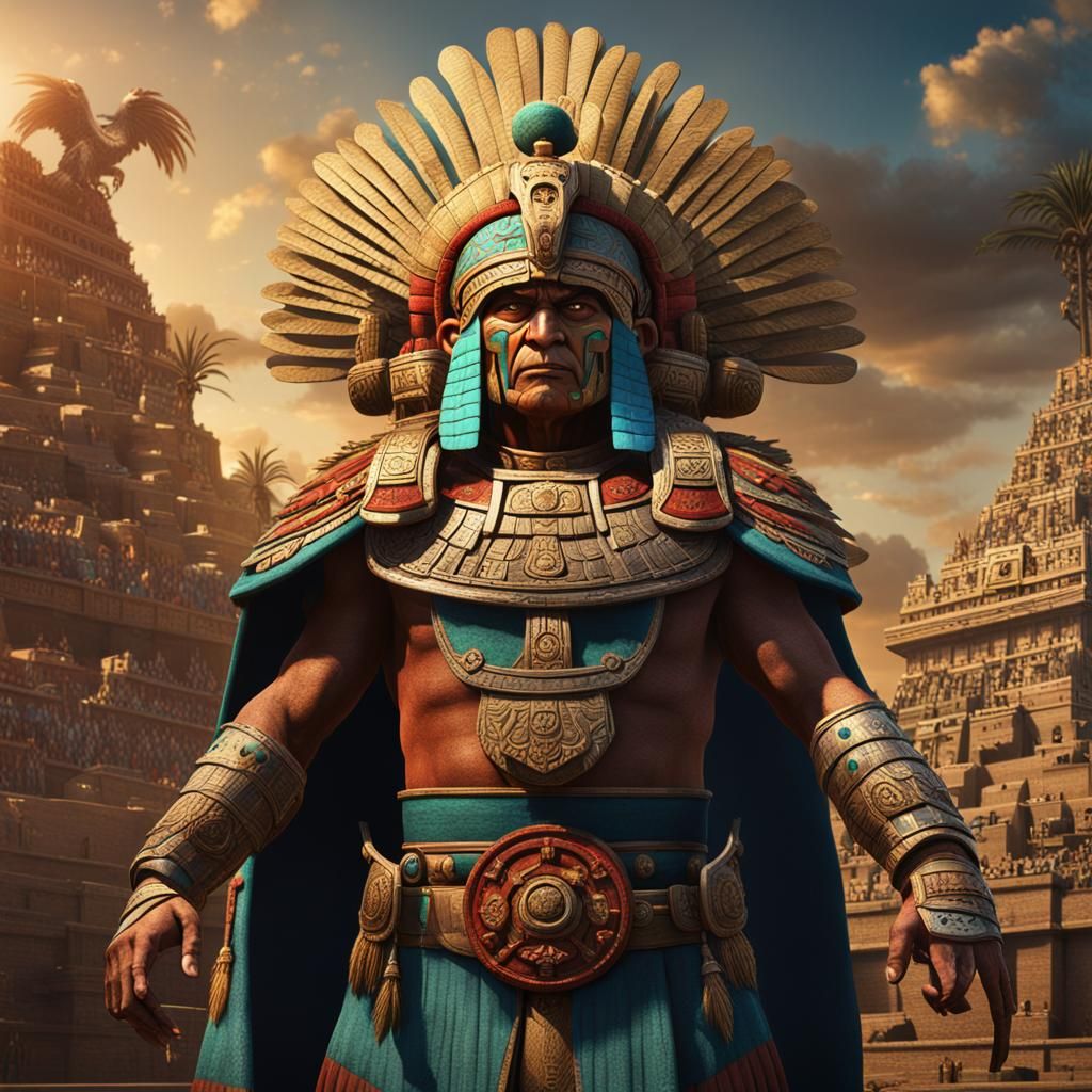I am moctezuma, ruler of Tenochtitlan, emperor of the Aztecs...