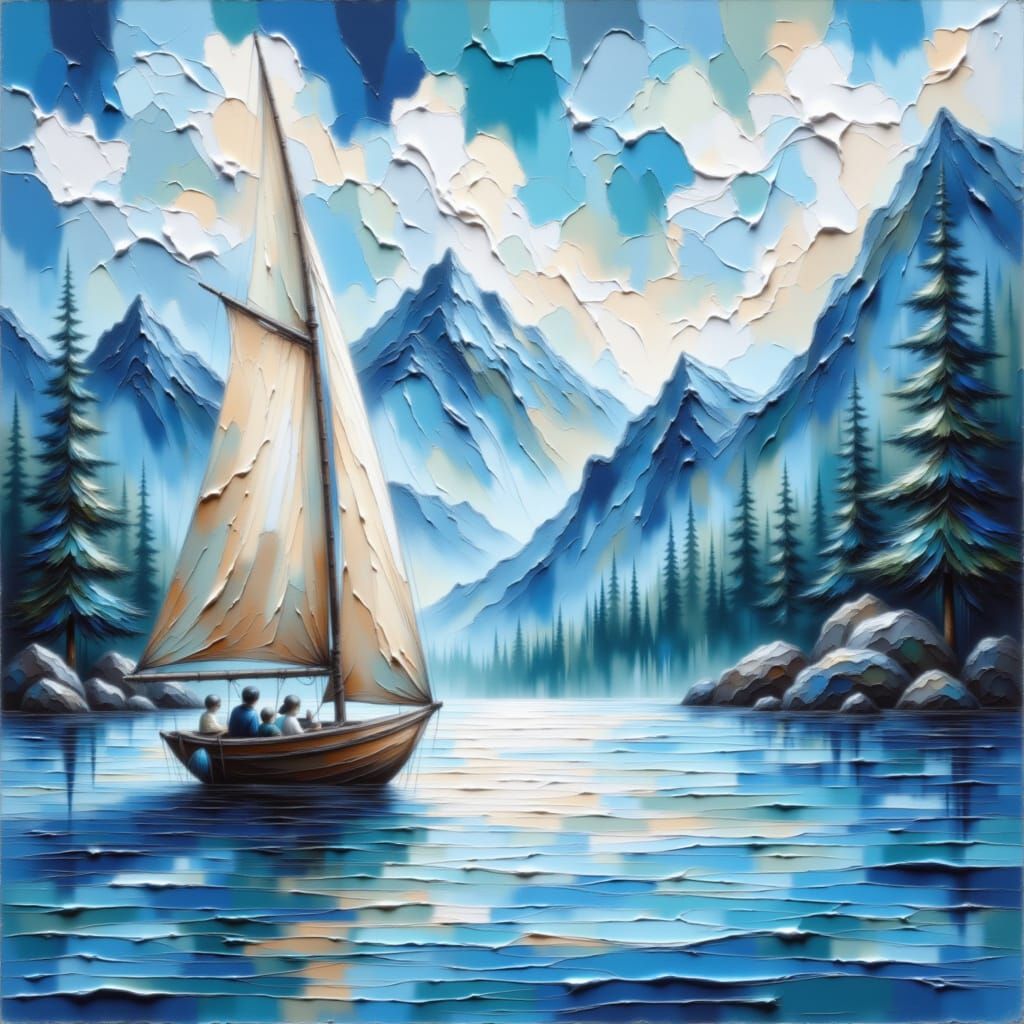 <lora:Ink Wash Impasto:1.0> #10