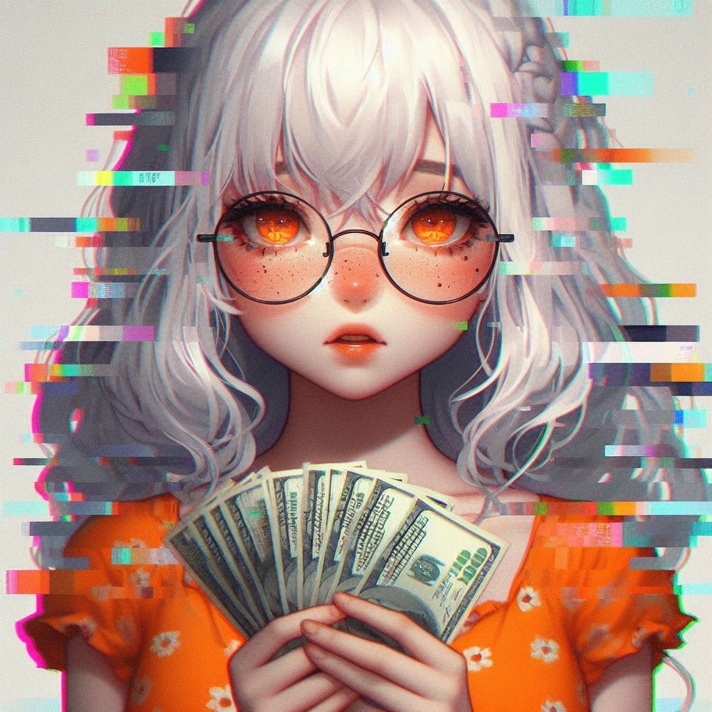 SAD GIRLZ LUV MONEY ( with my oc )