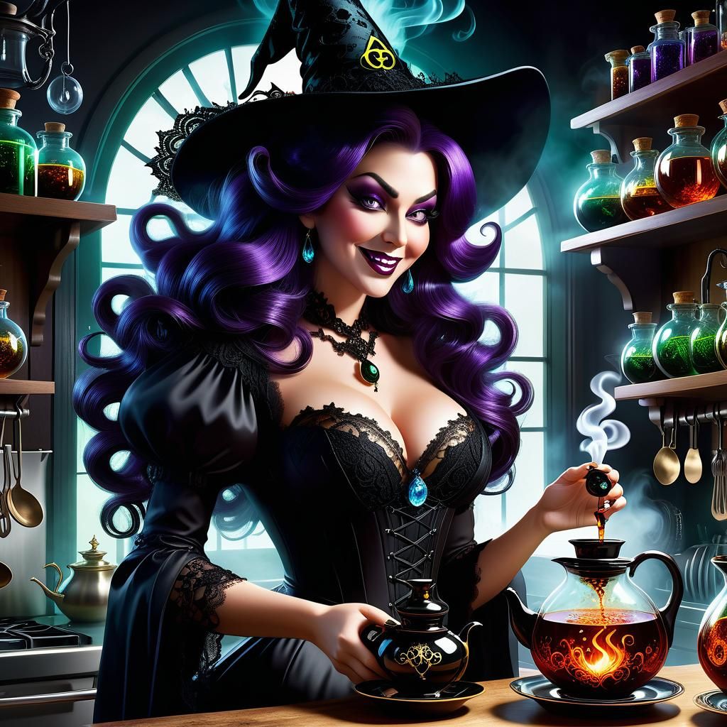 Brewing Noxious Potions  by @ZugTheMegasaurus