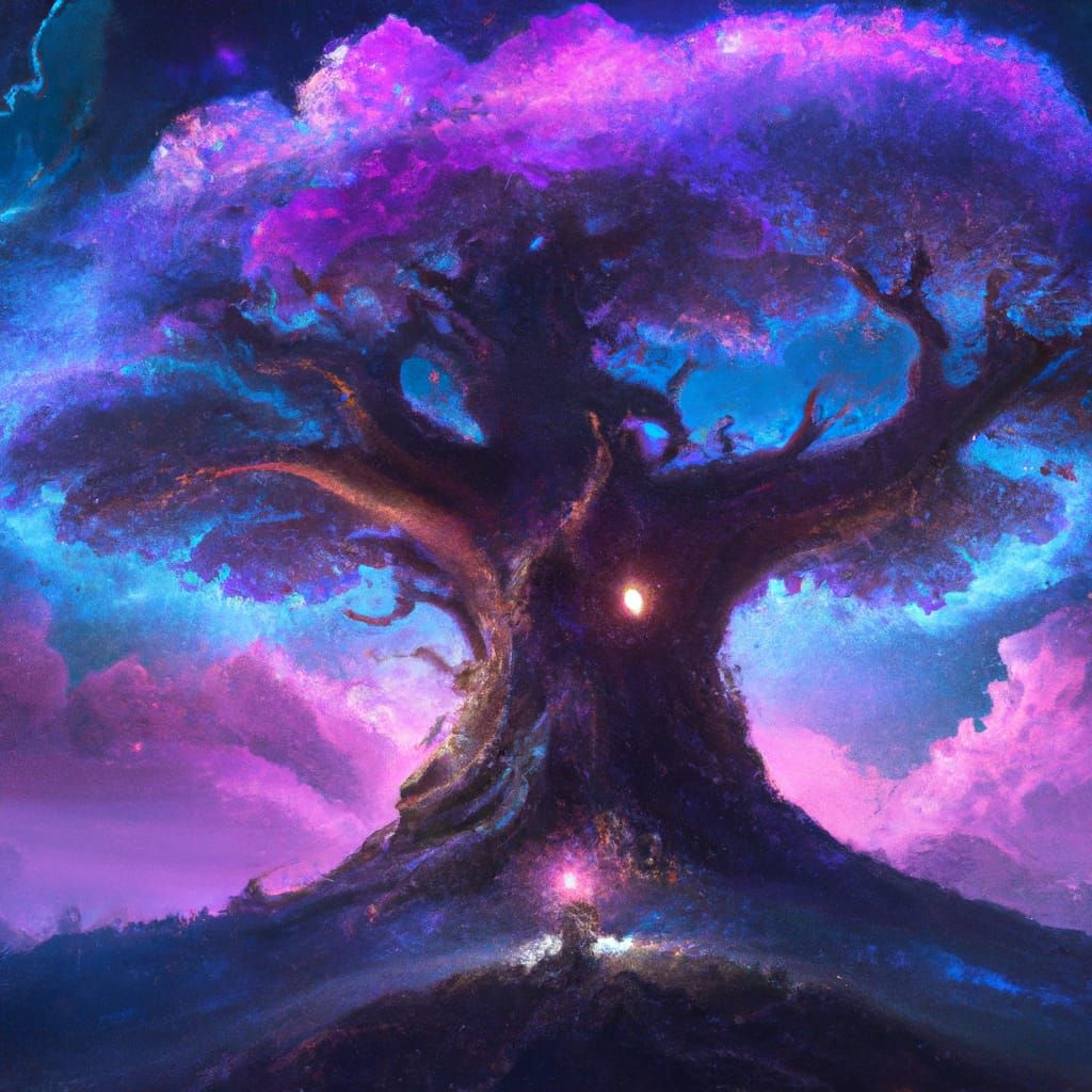 Spirit Tree - Ai Generated Artwork - Nightcafe Creator