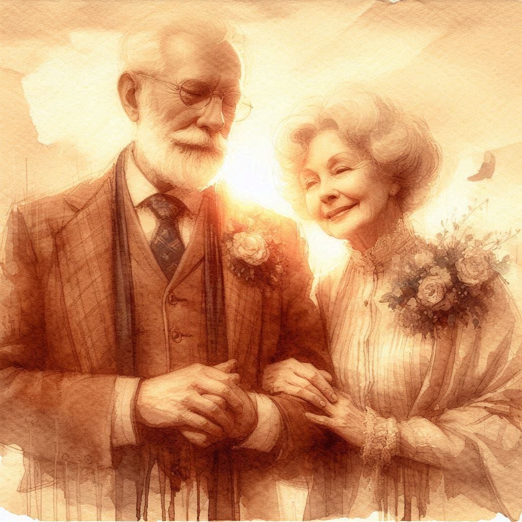 "You're as beautiful as the day you walked down the Isle."