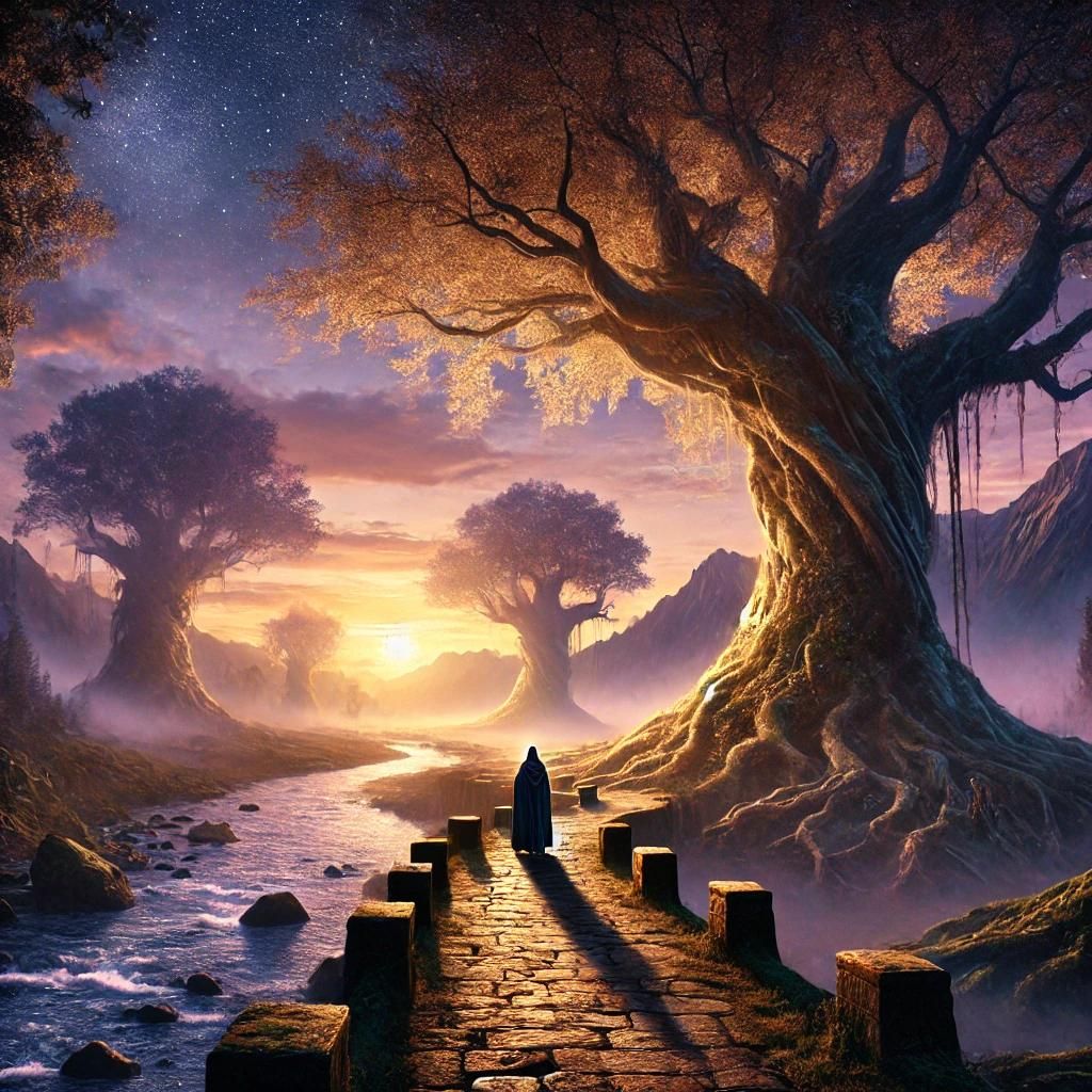 sunset walk