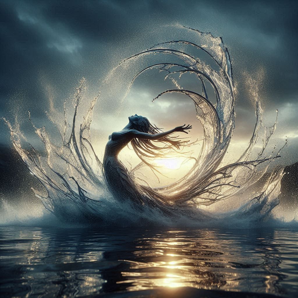Water spirit  by @Diana S