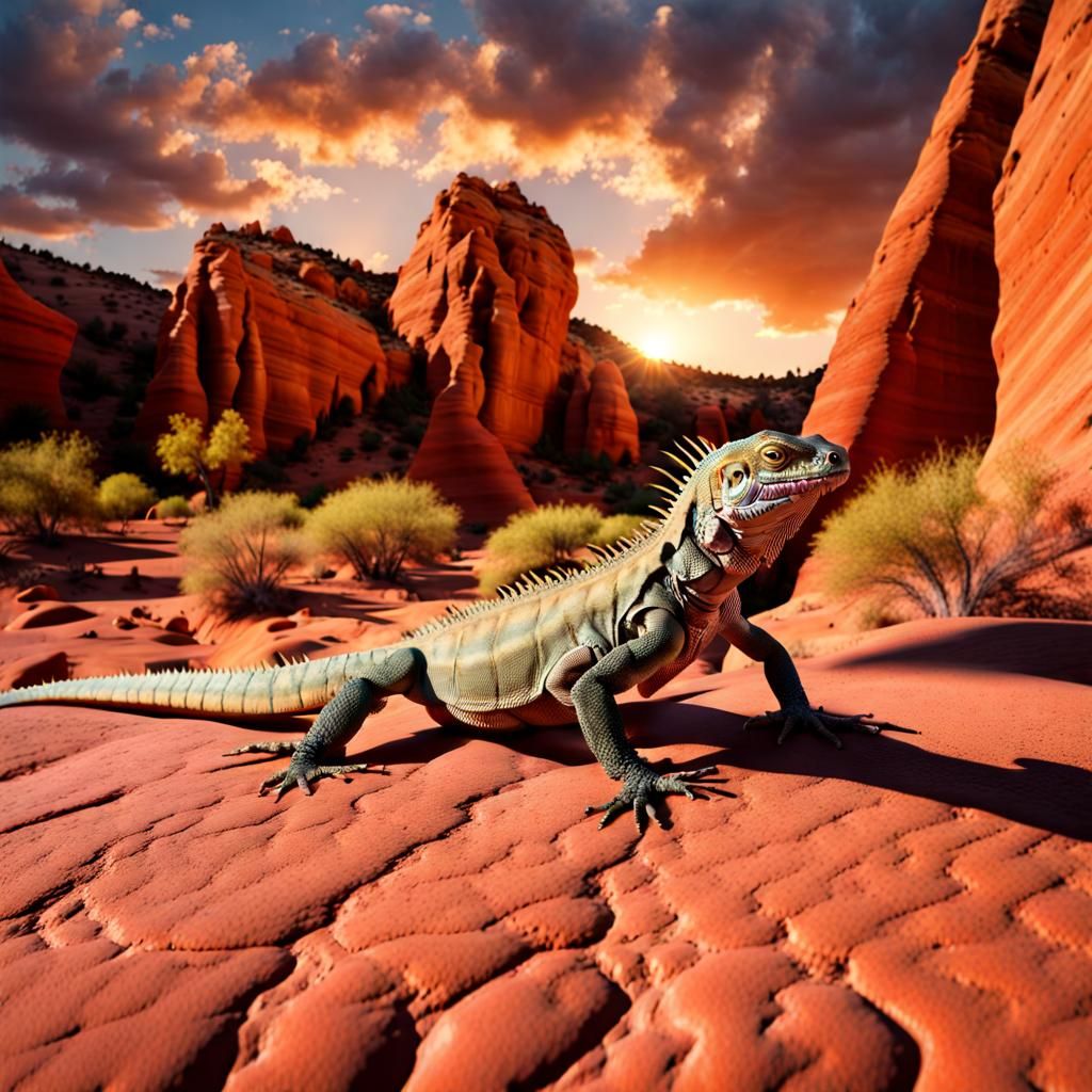 In the Canyon  by @Niki