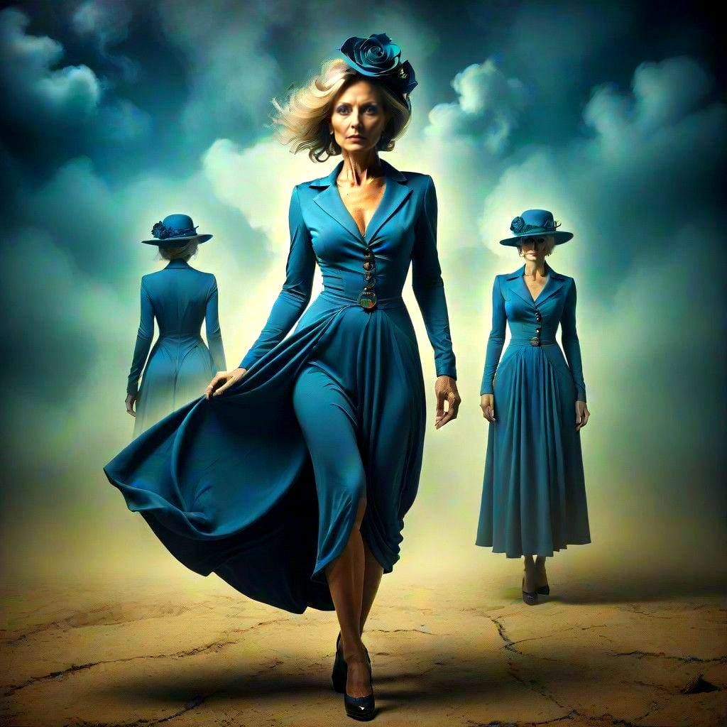 Surrealist Enigma in Mysterious Landscapes