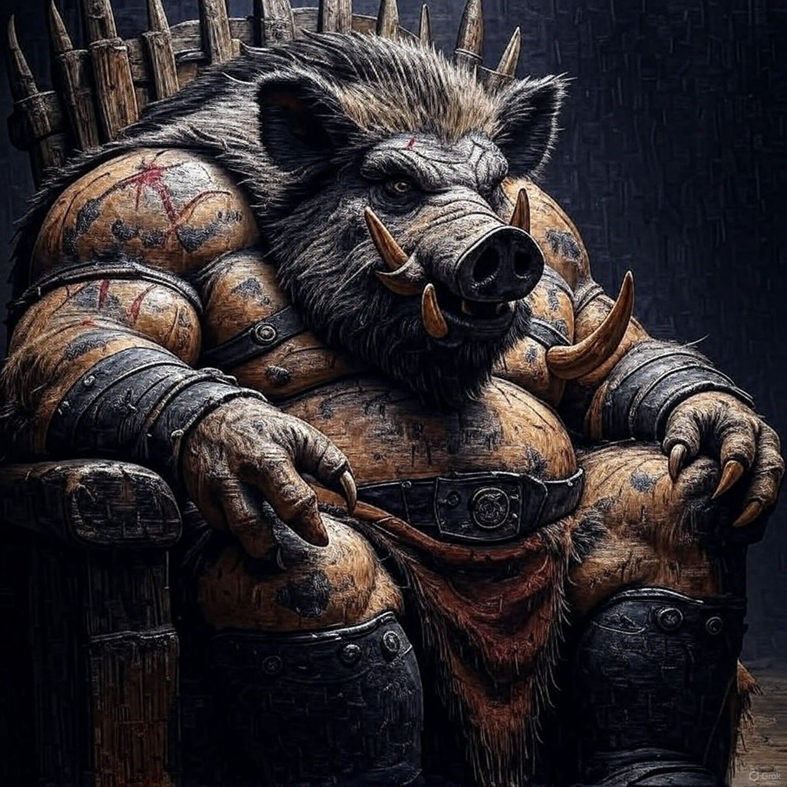 Sweetheart. Tribute to the gorgeous "Tusker" by @Coot66