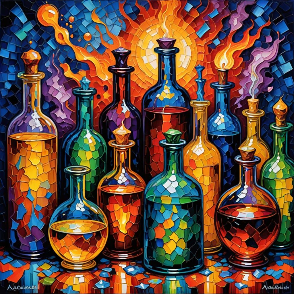 O! The potions I have tried, Distilled by alchemists, with pride.  by @Steve Dufour