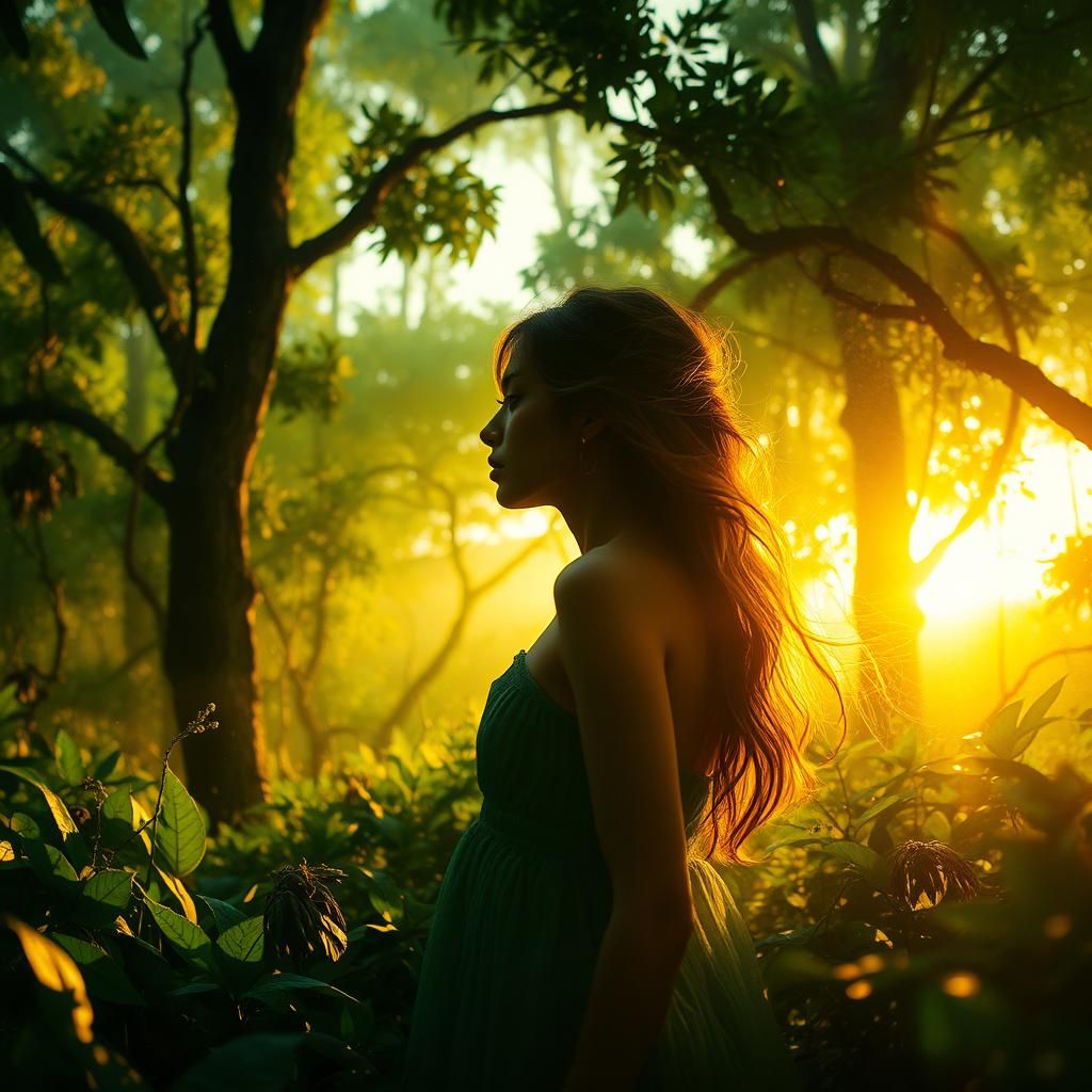 Woodland Beauty (golden hour).