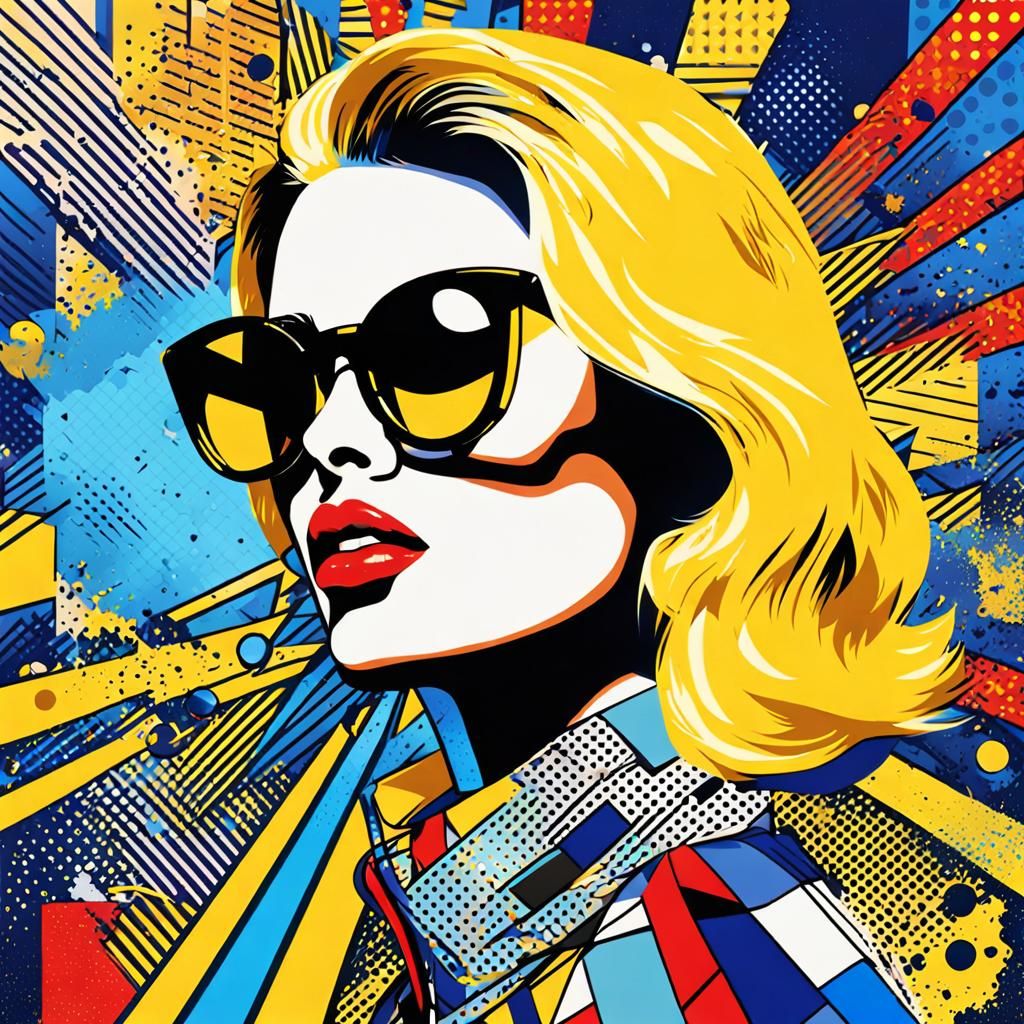 Pop Art Girl   by @ArtColai