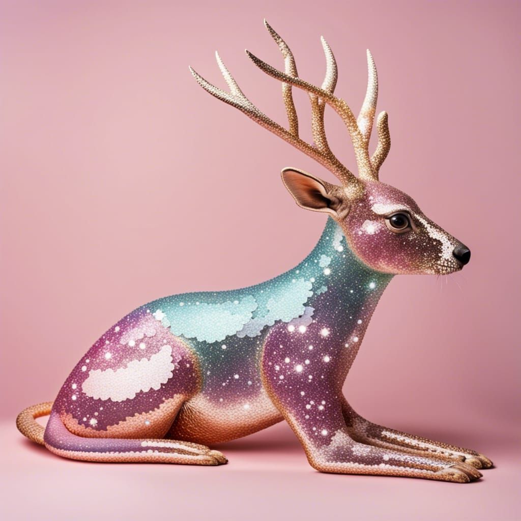 Glitter Deer