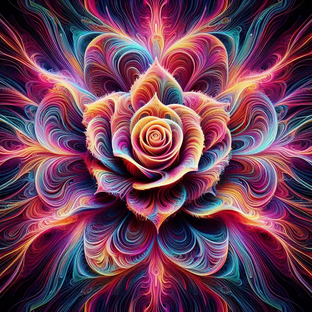 abstract psychedelic patterns