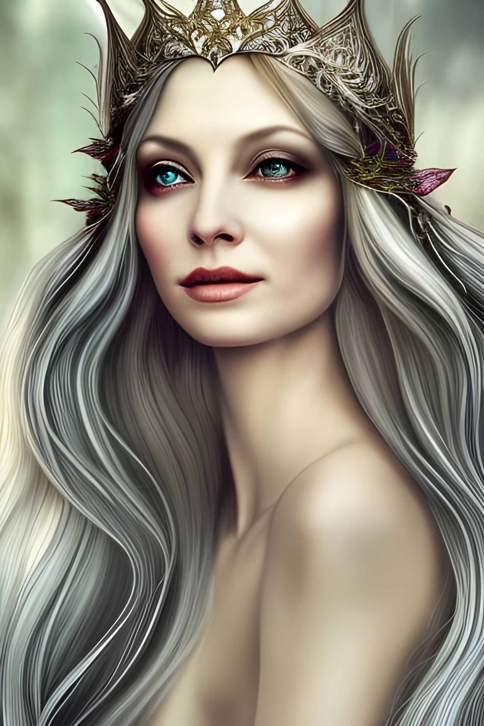 Tolkiens Galadriel 3 - AI Generated Artwork - NightCafe Creator