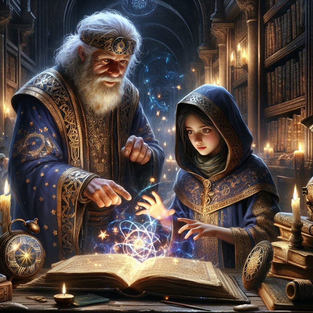 Master and Apprentice  by @Heathen