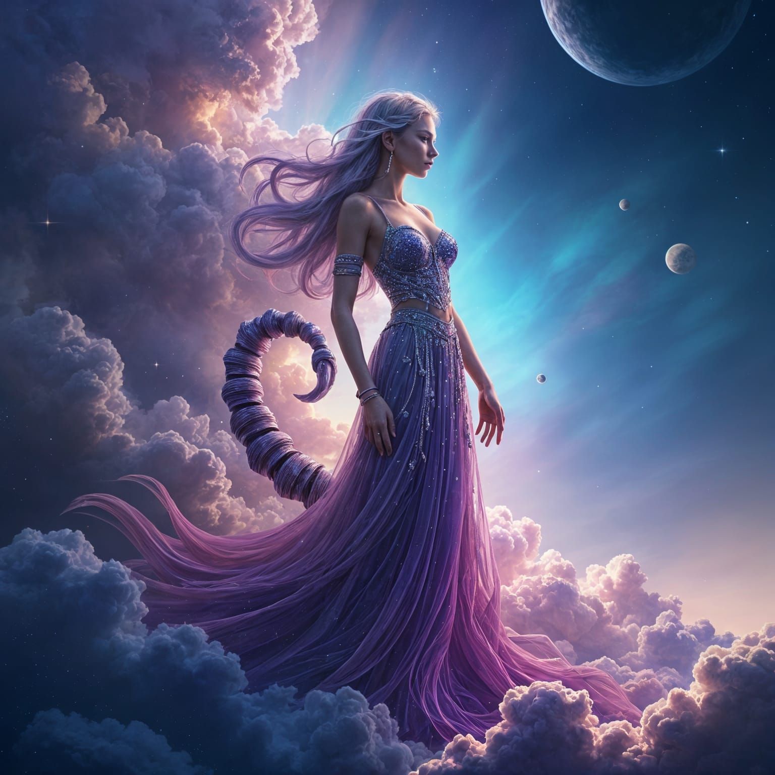 Galactic Scorpio Goddess 