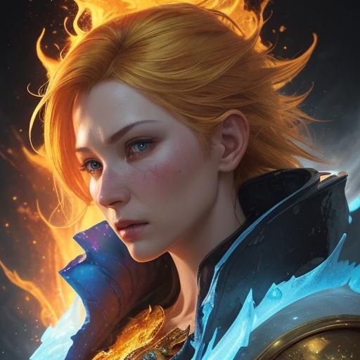 Huges Glacial Fire Gold