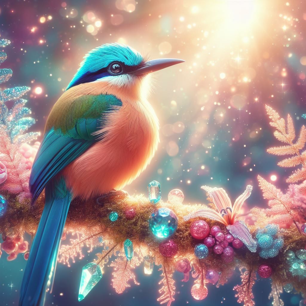 Turquoise-browed motmot 3