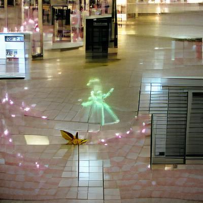Fairy in a mall
