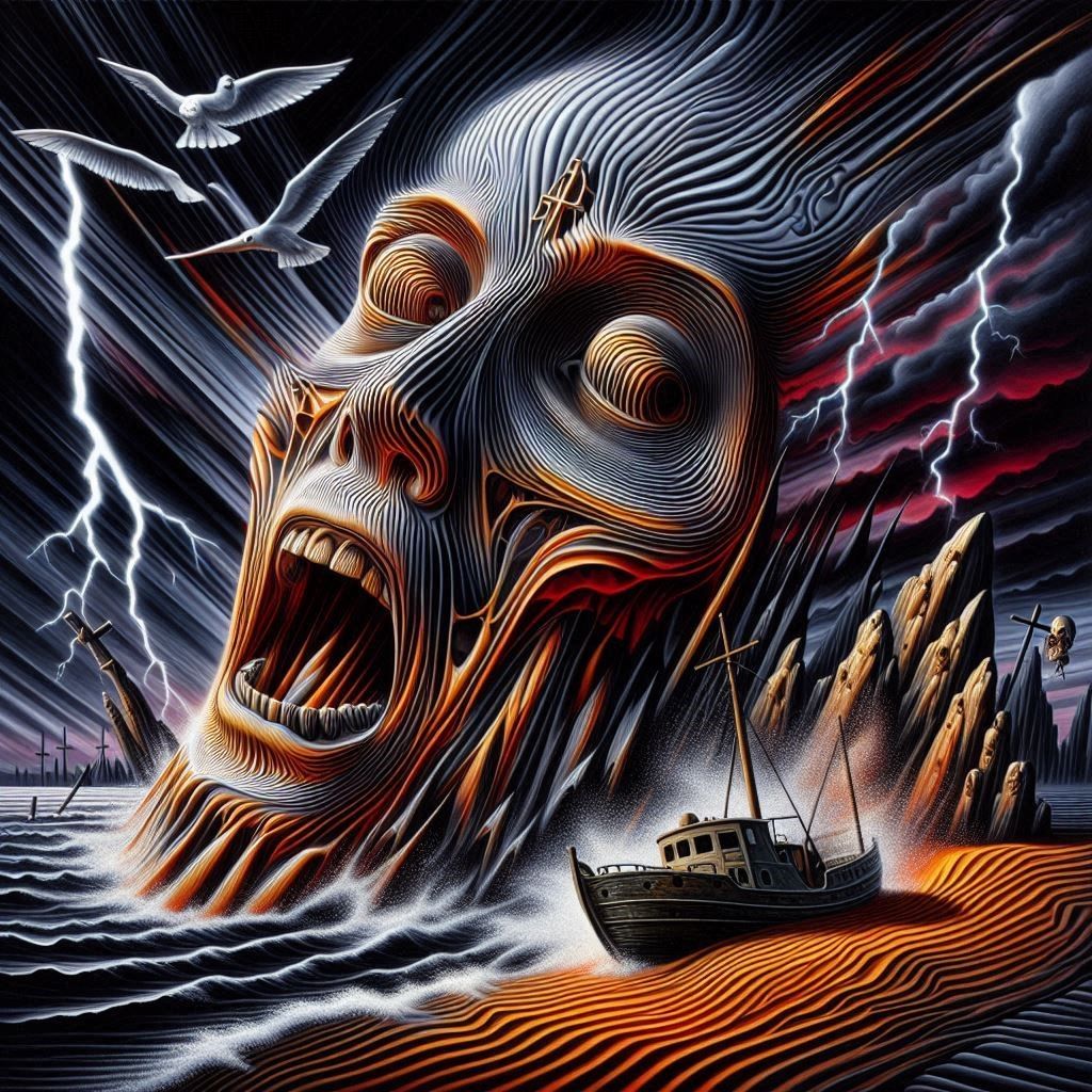 deadly sea  by @gladiator