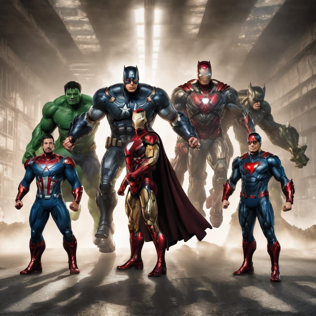 The Avengers vs Justice League