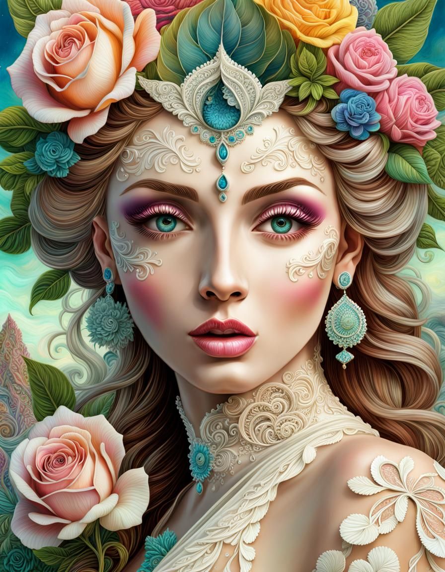 Stunning Beauty - AI Generated Artwork - NightCafe Creator