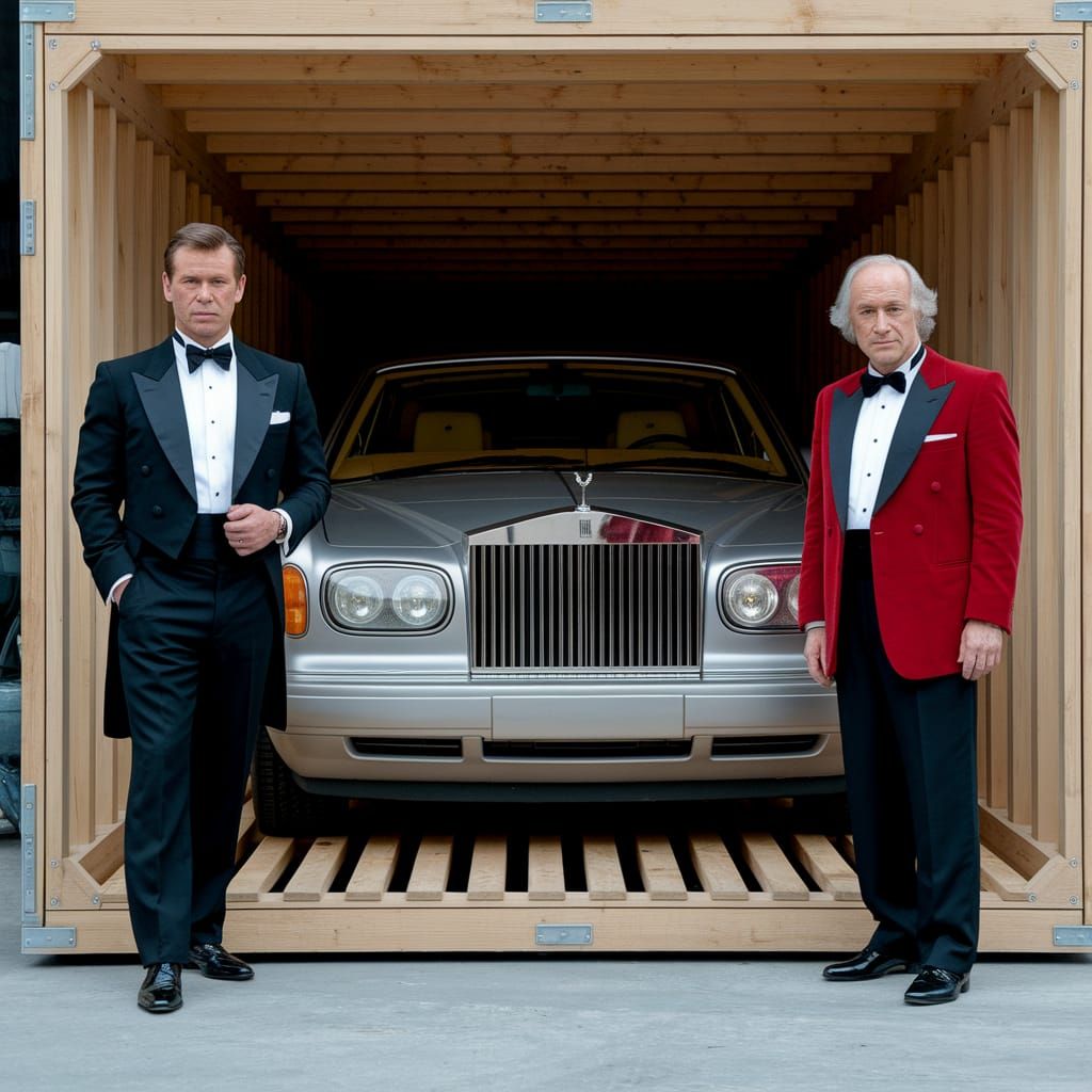 Tomorrow Never Dies (1997)
Bond and Q with car unveil   by @Neelix