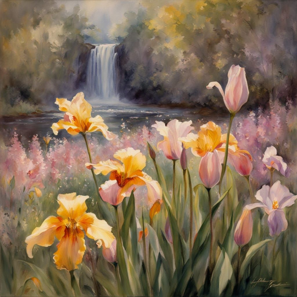 Magical Watercolor  by @Melva Pearce