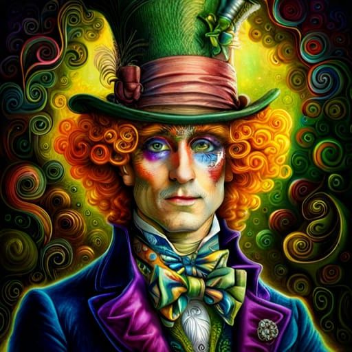 Mad Hatter 4 - AI Generated Artwork - NightCafe Creator