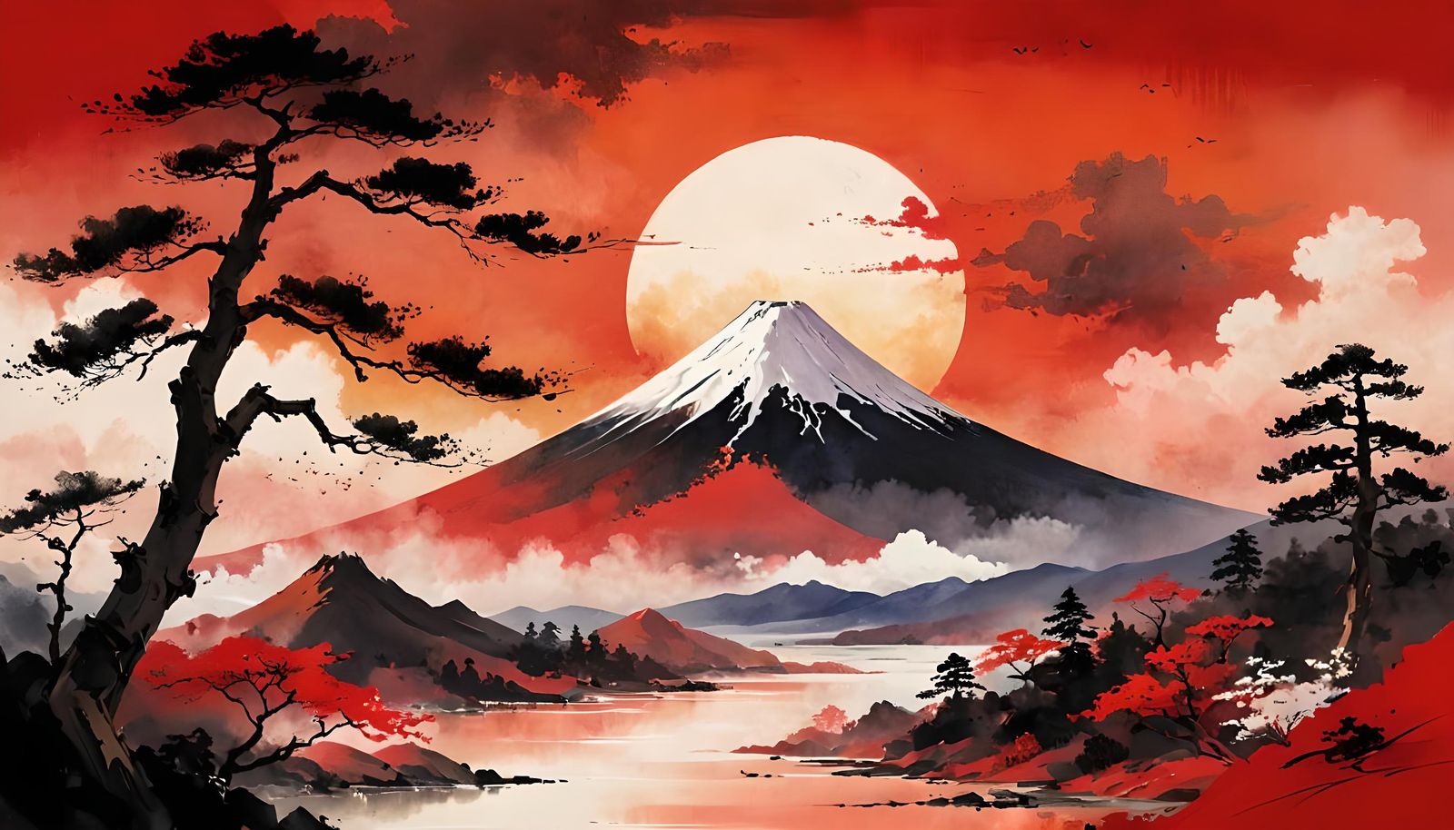 Mt Fuji Mystique  by @Feliona