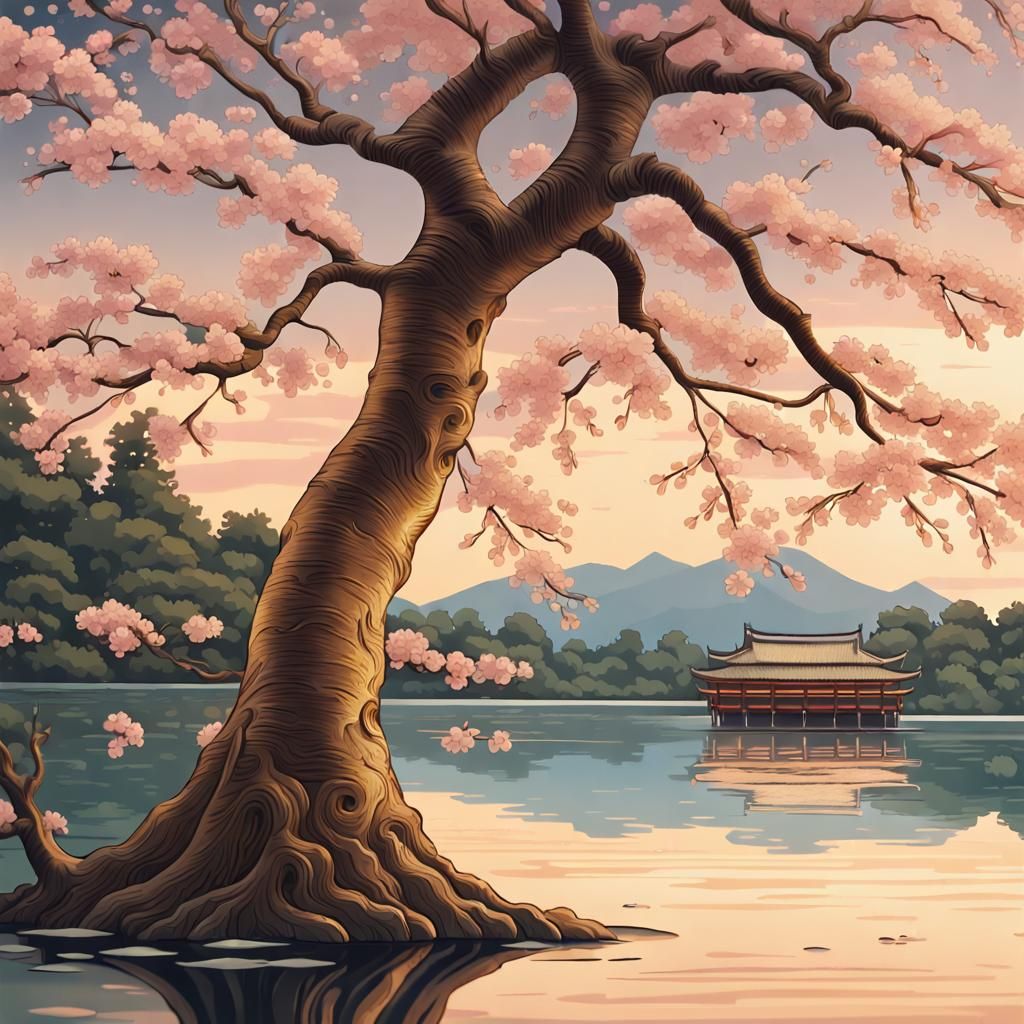 Sakura tree