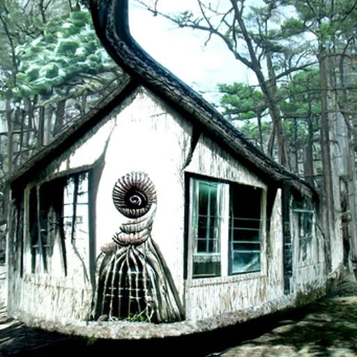 Cottage in the forest, horror, tragedy, junji ito