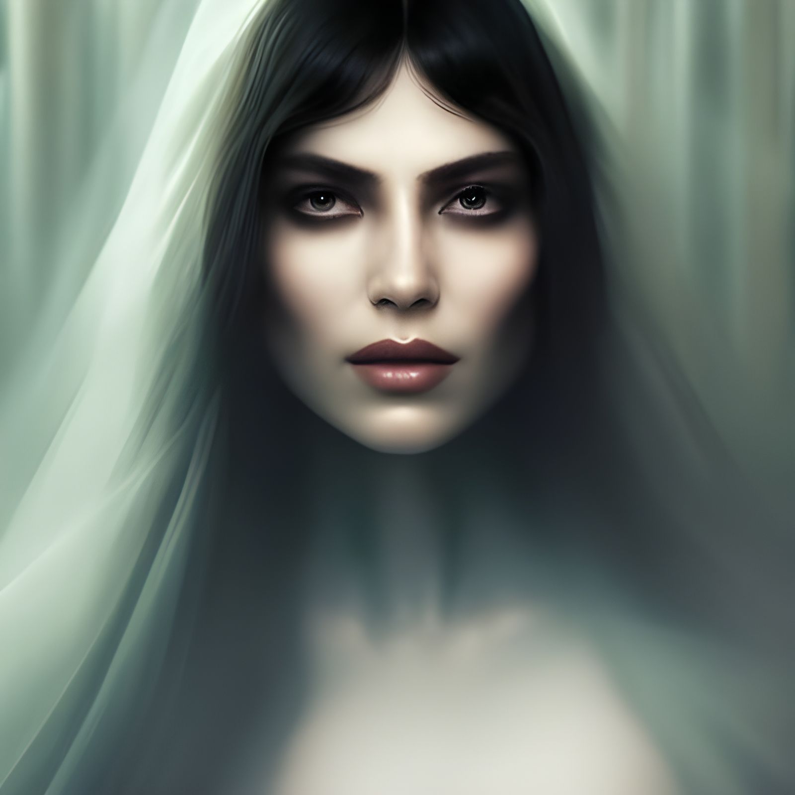 The Veil of Death - AI Generated Artwork - NightCafe Creator