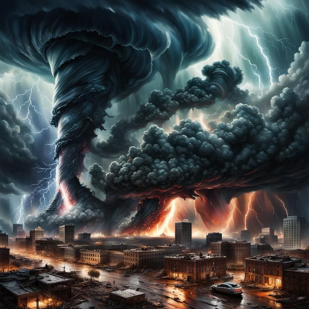 Nature's Wrath  by @Shywolf