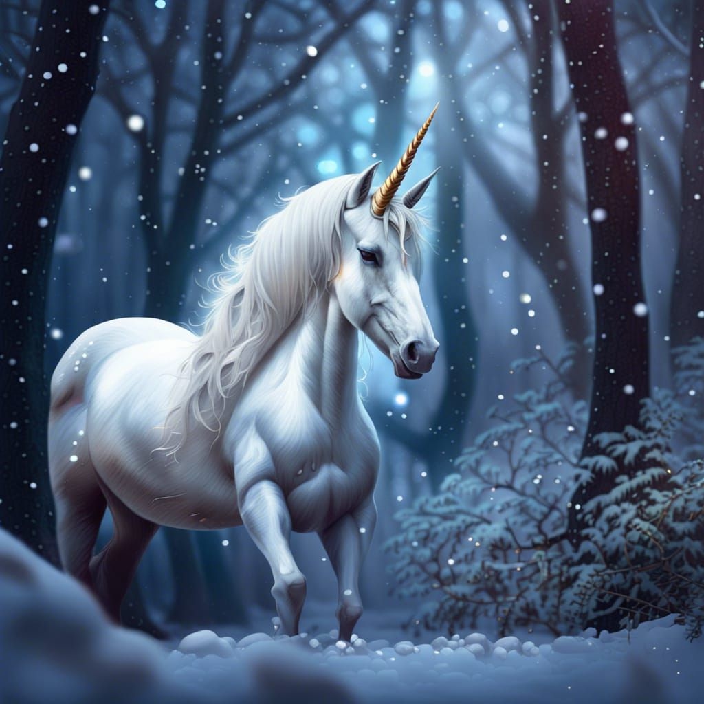White unicorn
