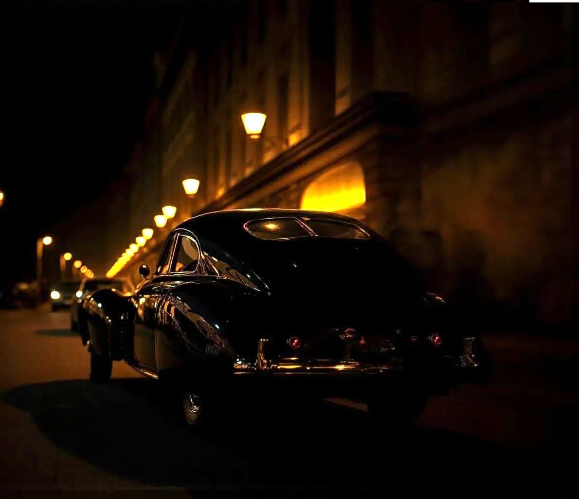 1938 sleek coupé car