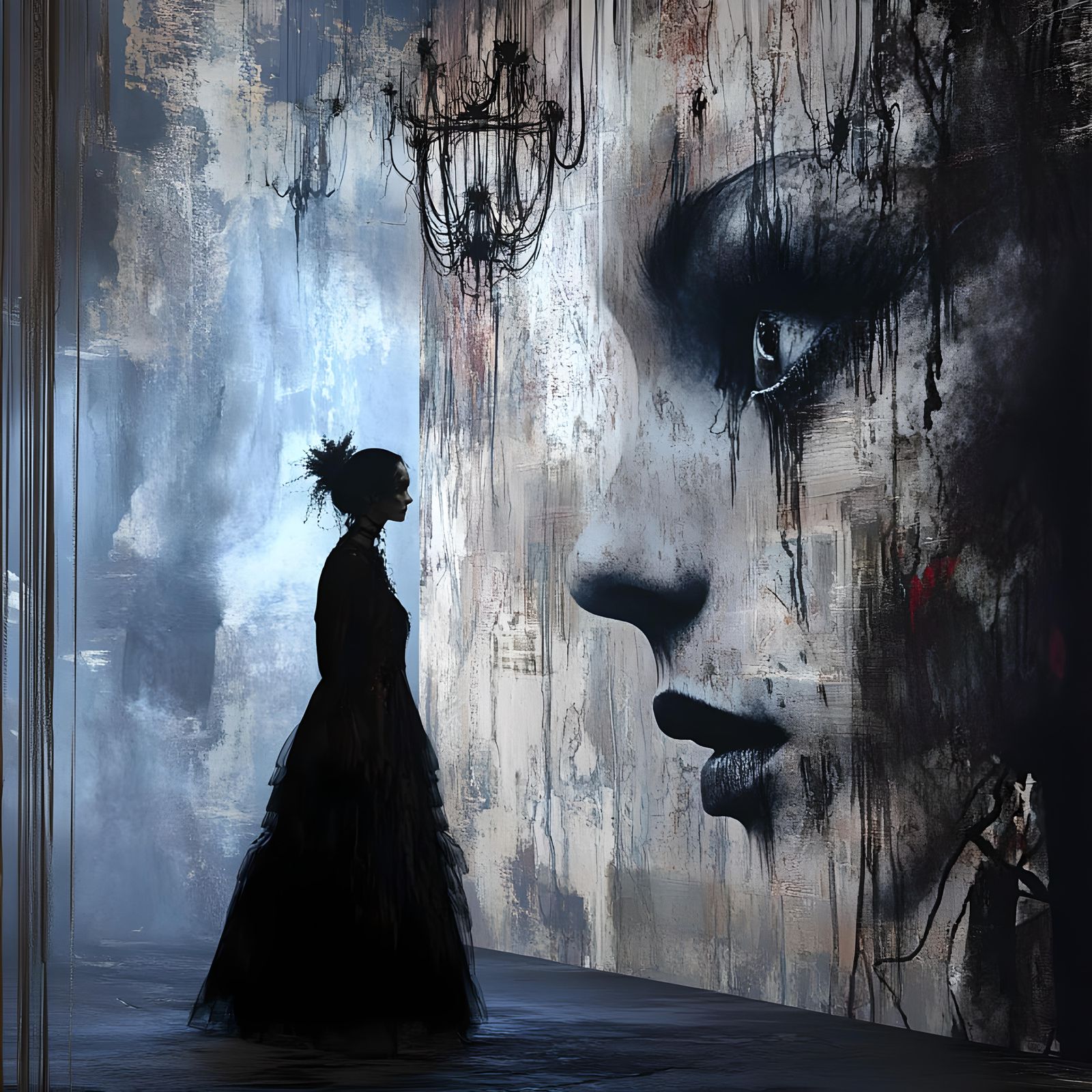 Facing the ghost within…  by @HippiNinjaPirate