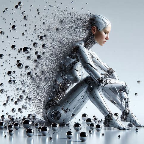 Cybernetic Disintegration :: A Cyborg's Descent into Chaos