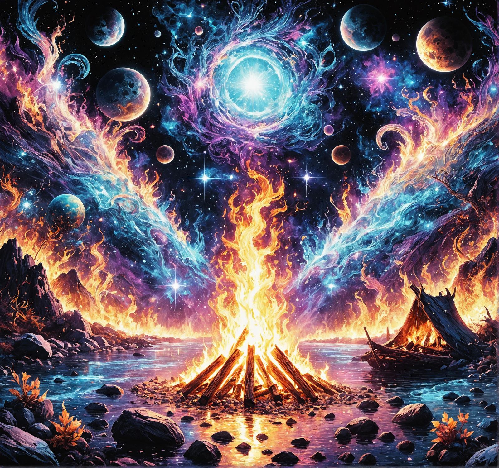 Enchanted Moonlit Gathering