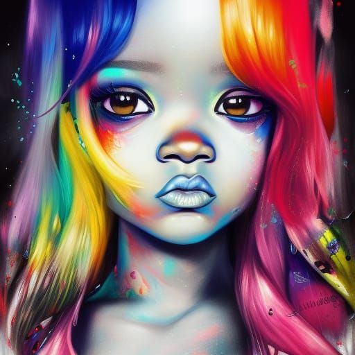 Rihanna (2) - AI Generated Artwork - NightCafe Creator