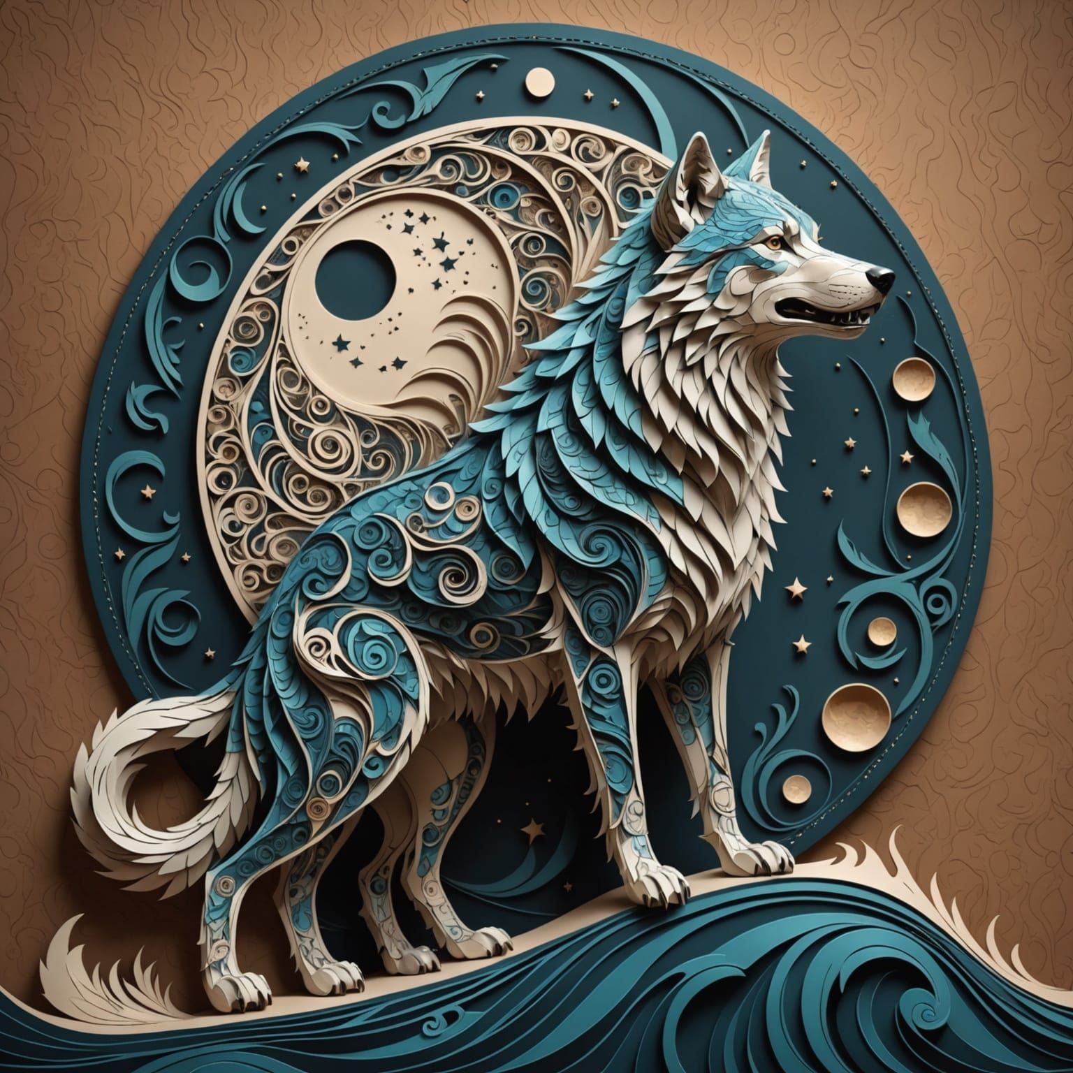 I got the blues  by @CanisLupisDude 