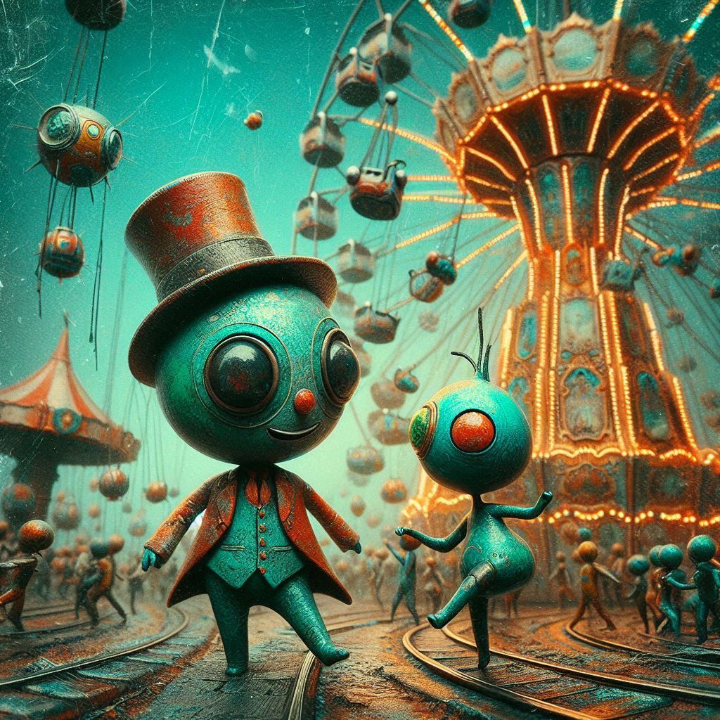 The amusement park you dream of on misty moonlit nights