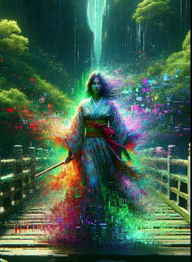 Glitch Art  by @Pink