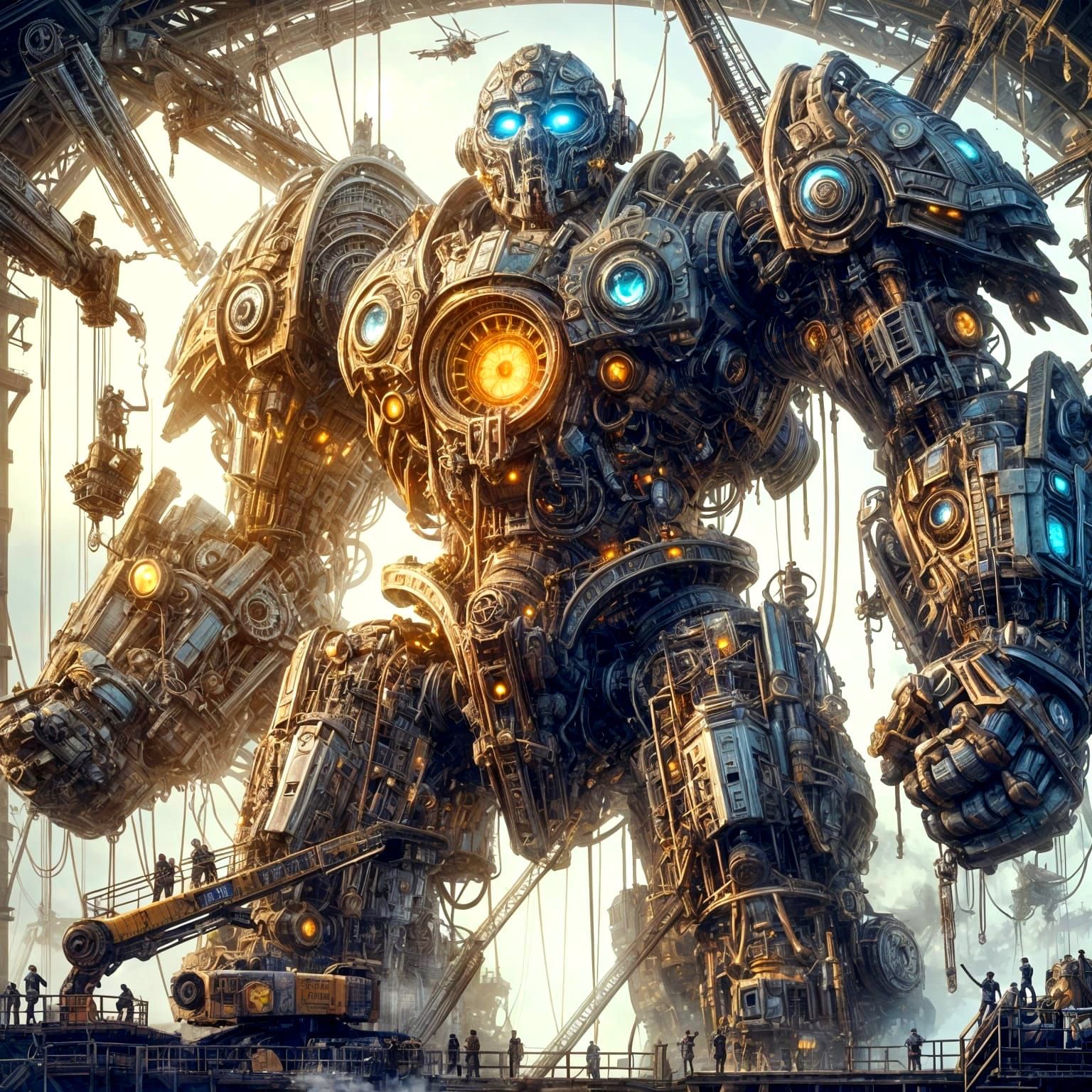 Building of Megabot 2